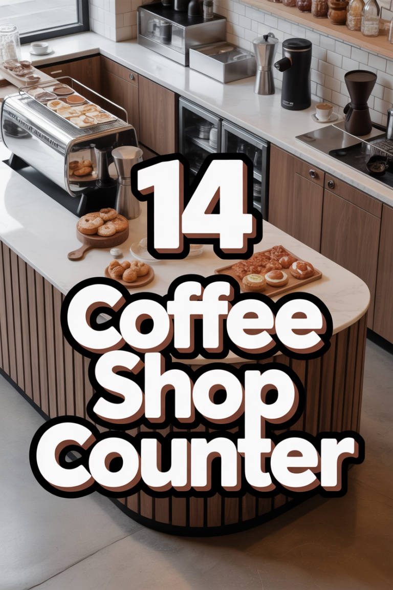 ☕ 14 Coffee Shop Counter