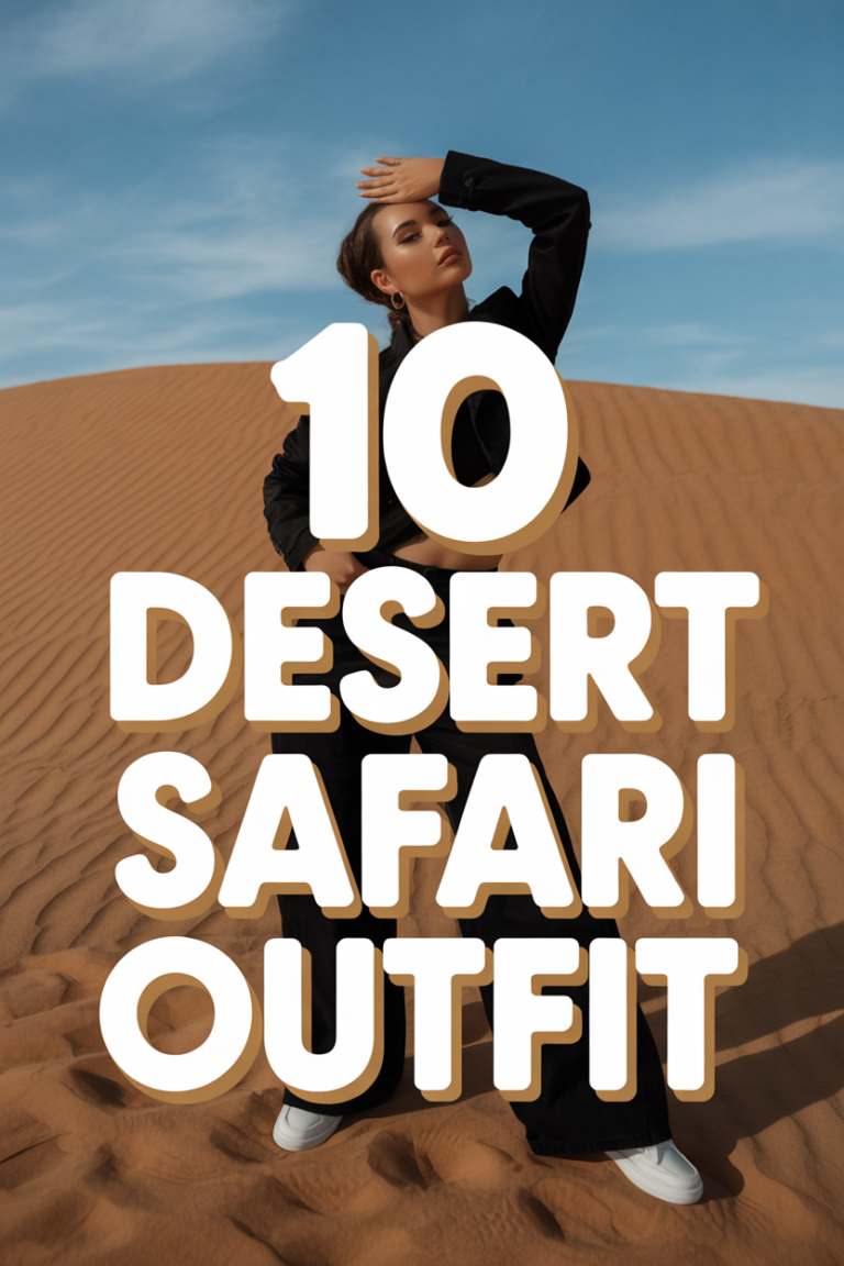 🐪 10 Desert Safari Outfit