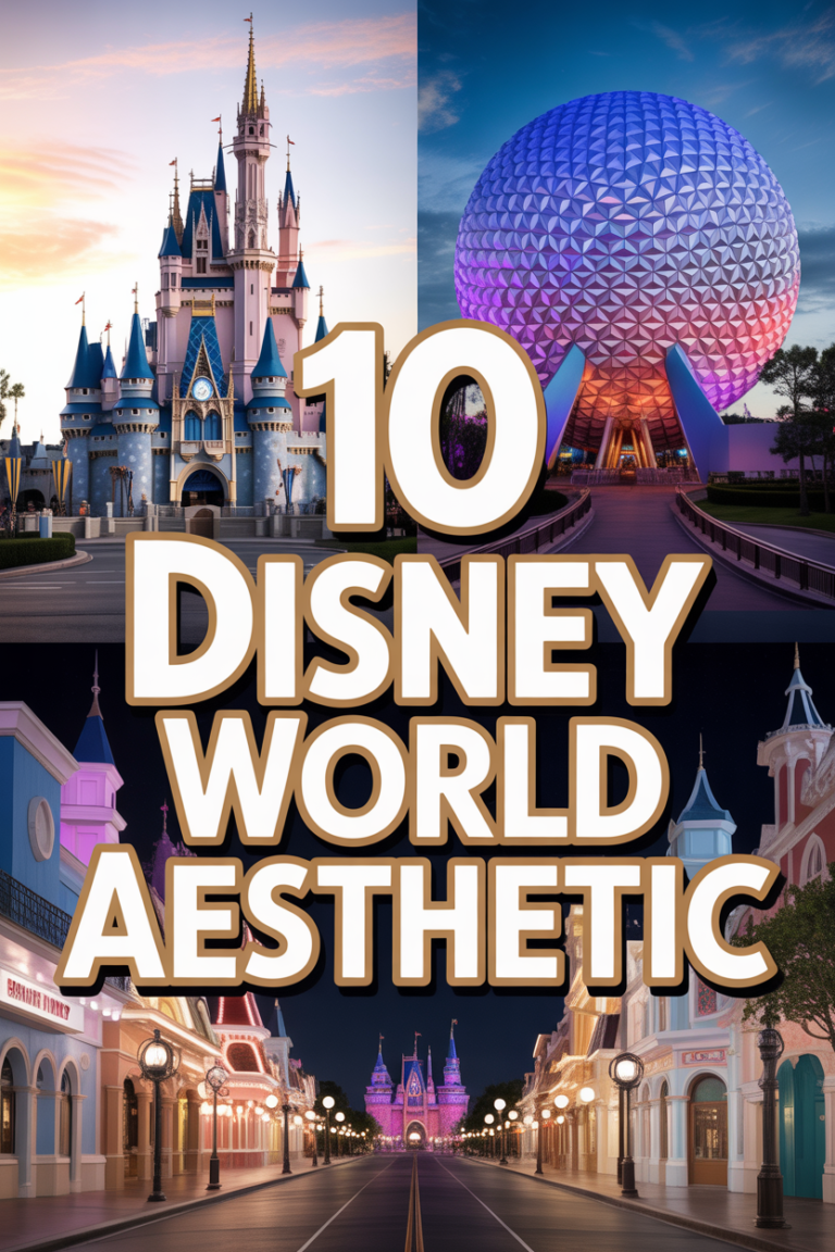 🏬 10 Disney World Aesthetic