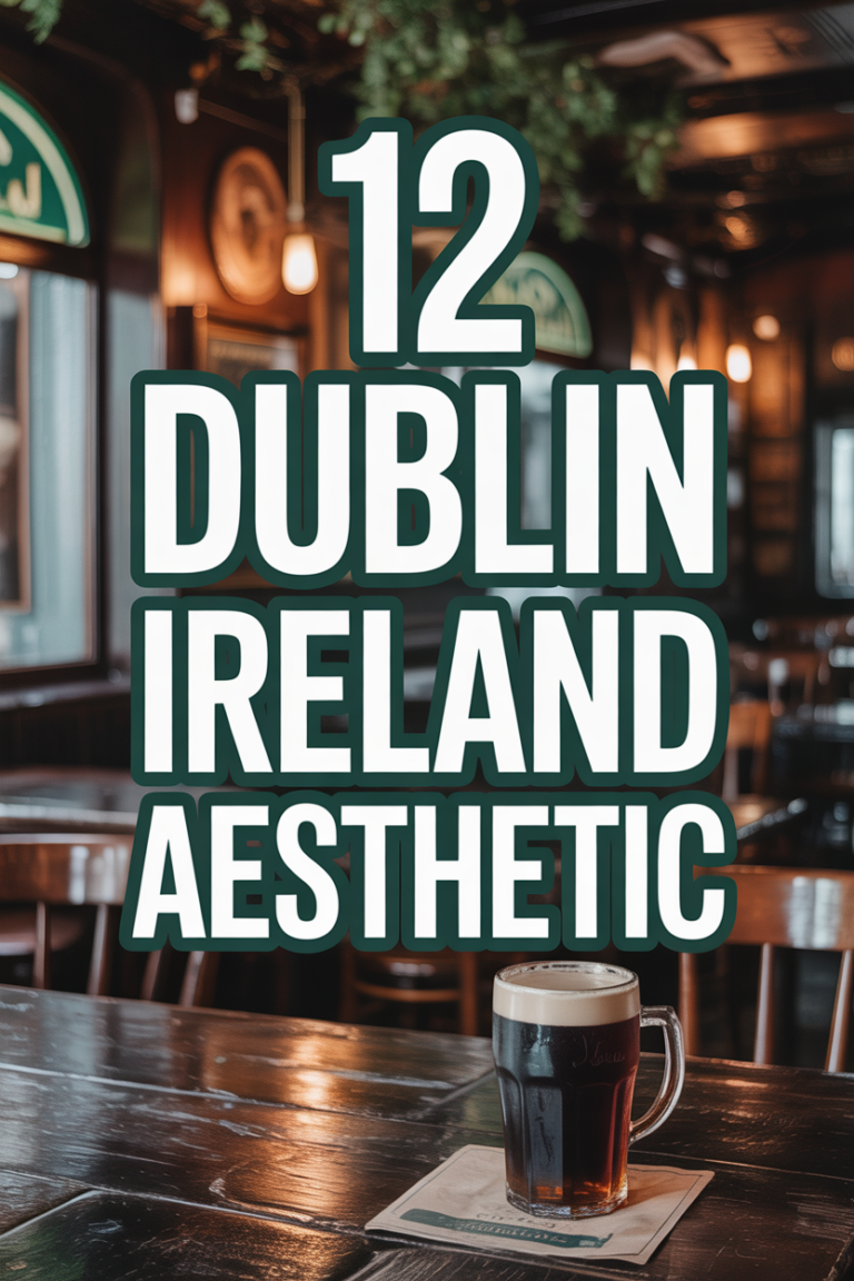 🍺 12 Dublin Ireland Aesthetic