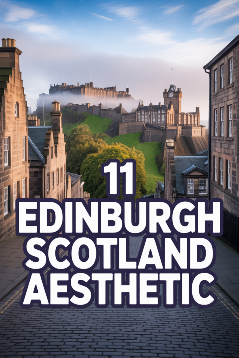 🏰 11 Edinburgh Scotland Aesthetic