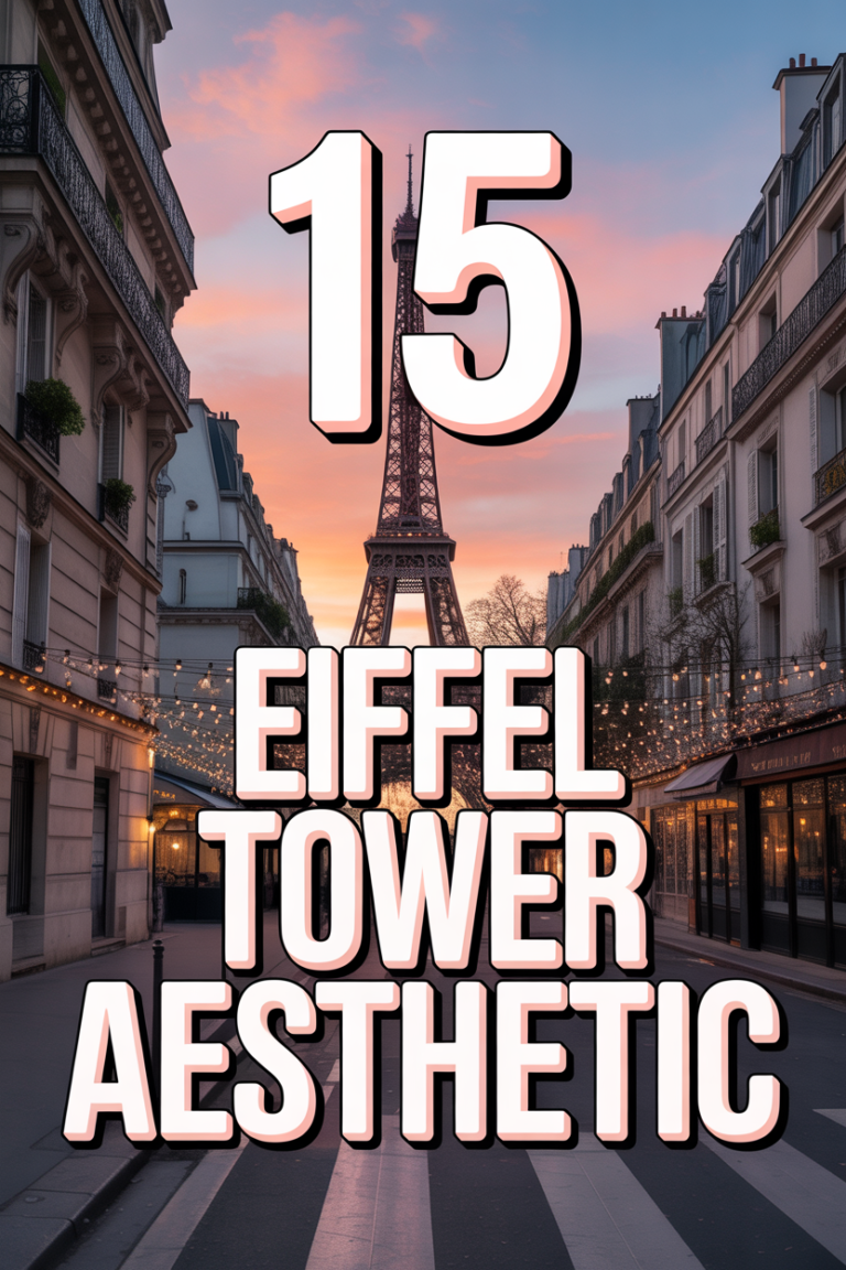 🗼 15 Eiffel Tower Aesthetic