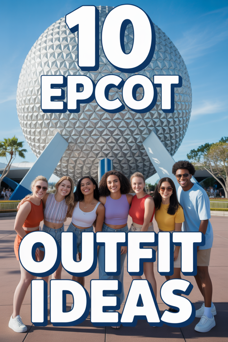 🌎 10 Epcot Outfit Ideas