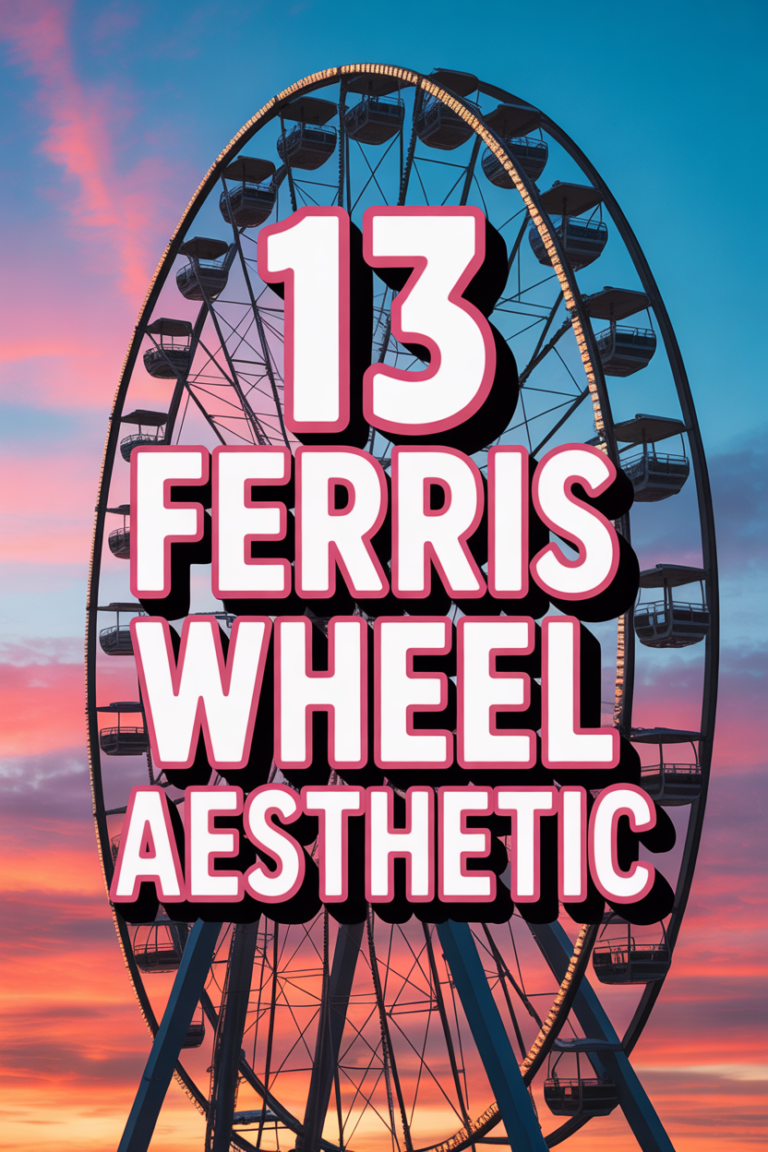 🎡 13 Ferris Wheel Aesthetic