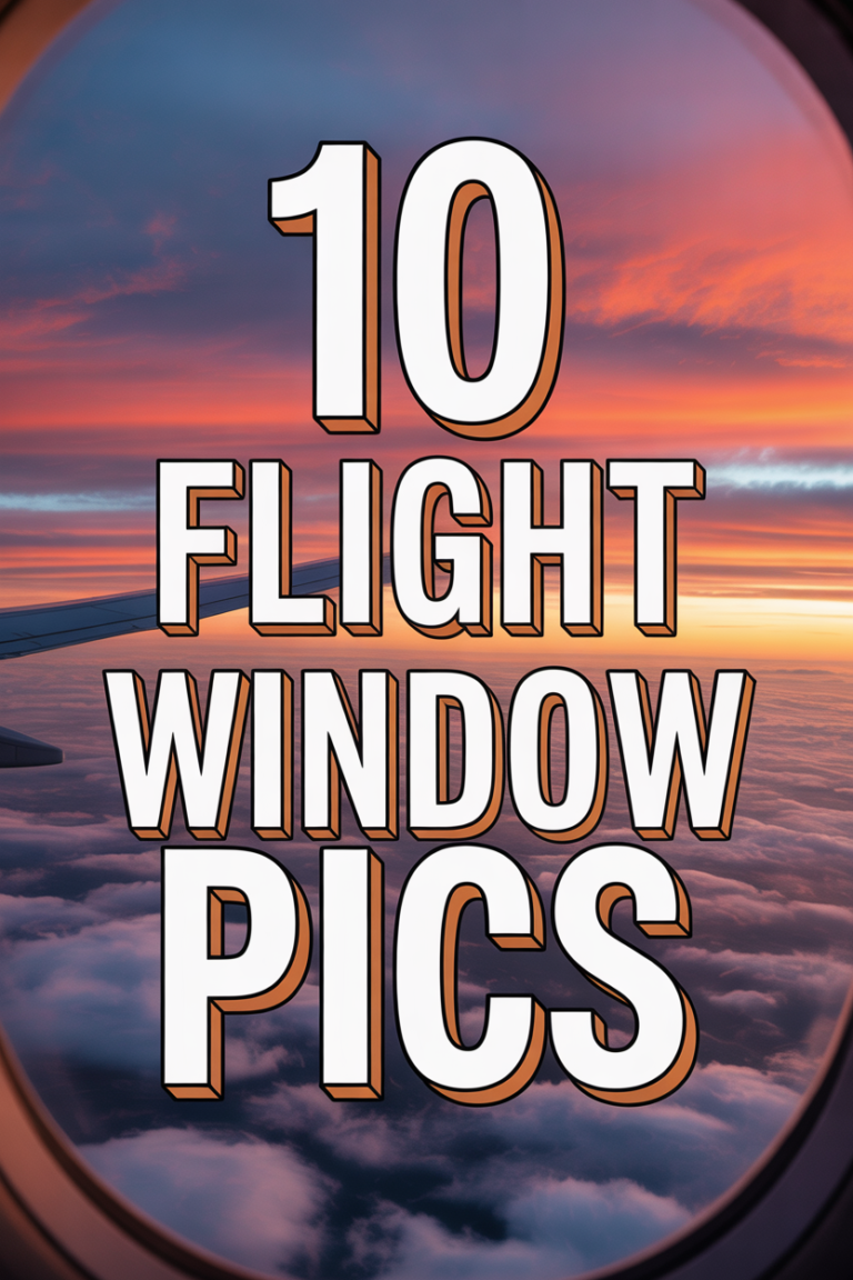 ✈️ 10 Flight Window Pics