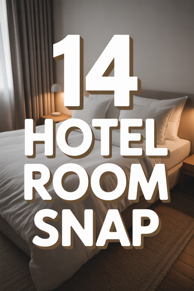 📸 14 Hotel Room Snap