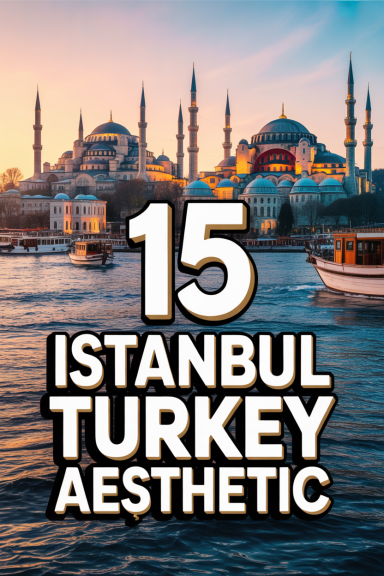 🕌 15 Istanbul Turkey Aesthetic