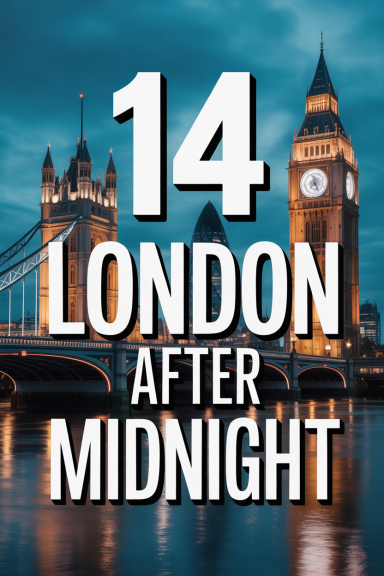 🌃 14 London After Midnight
