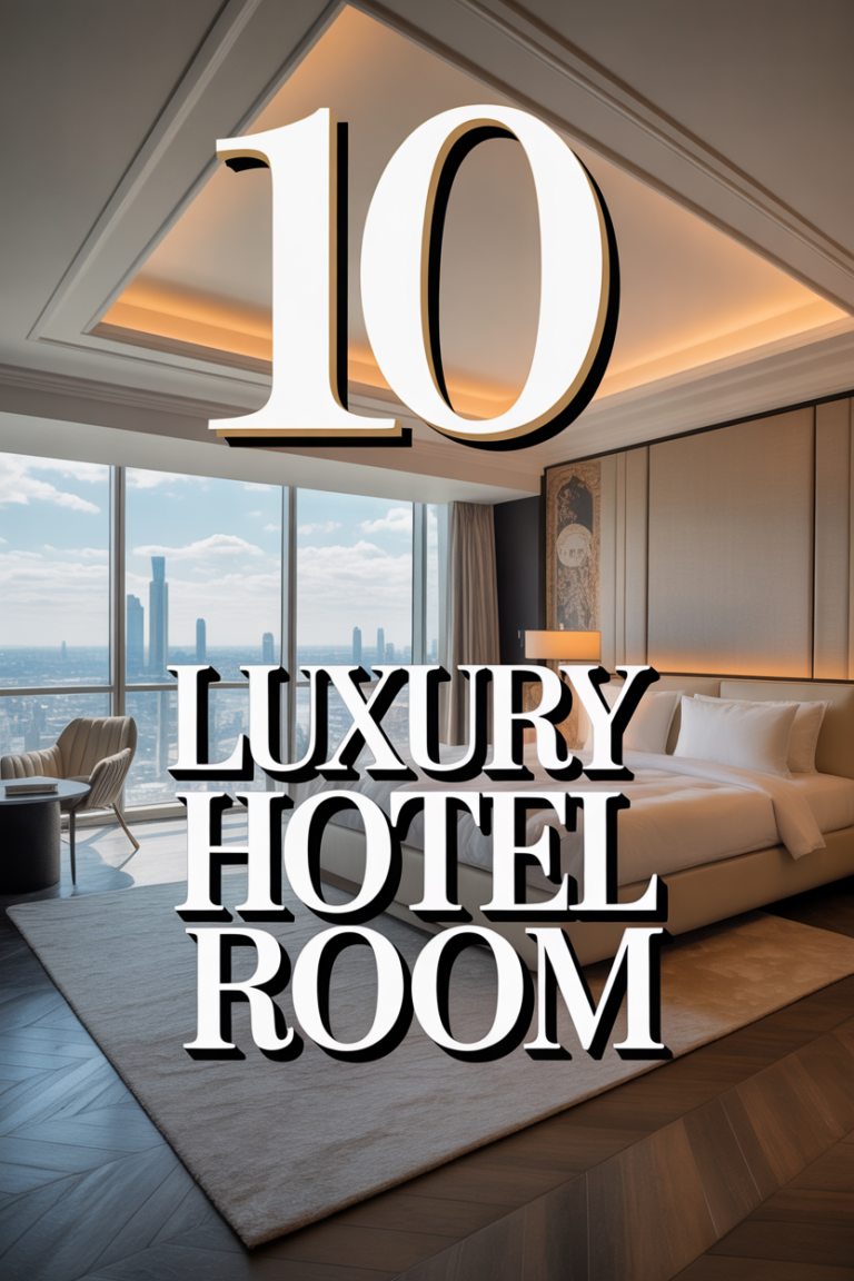 ✨ 10 Luxury Hotel Room