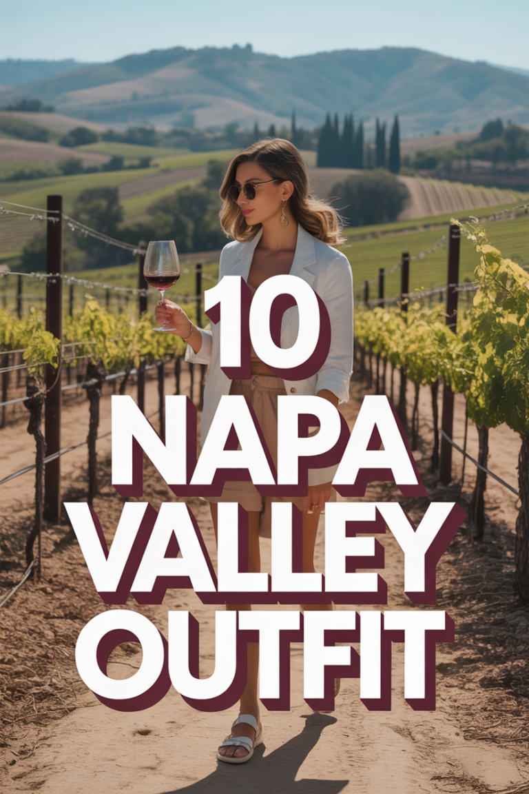 🍇 10 Napa Valley Outfit