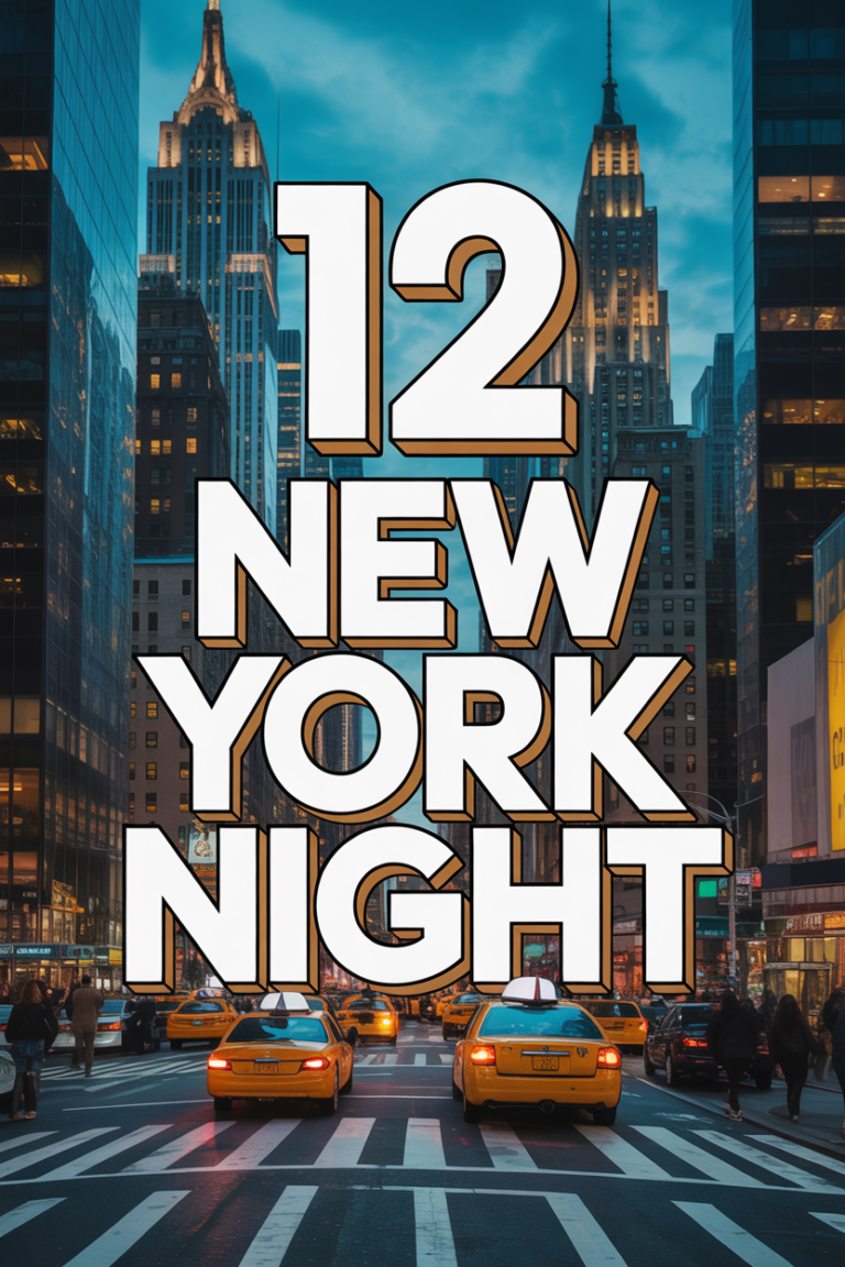 🌃 12 New York Night