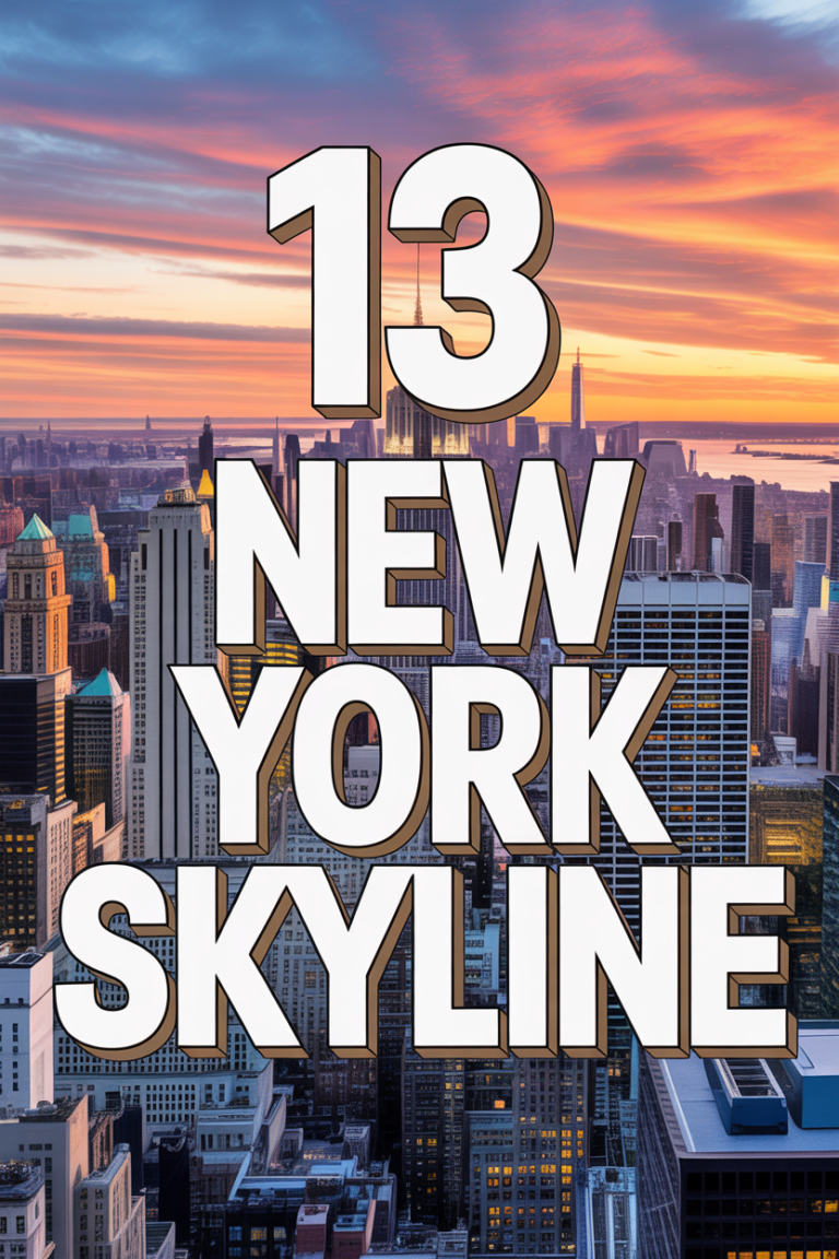 🏙️ 13 New York Skyline