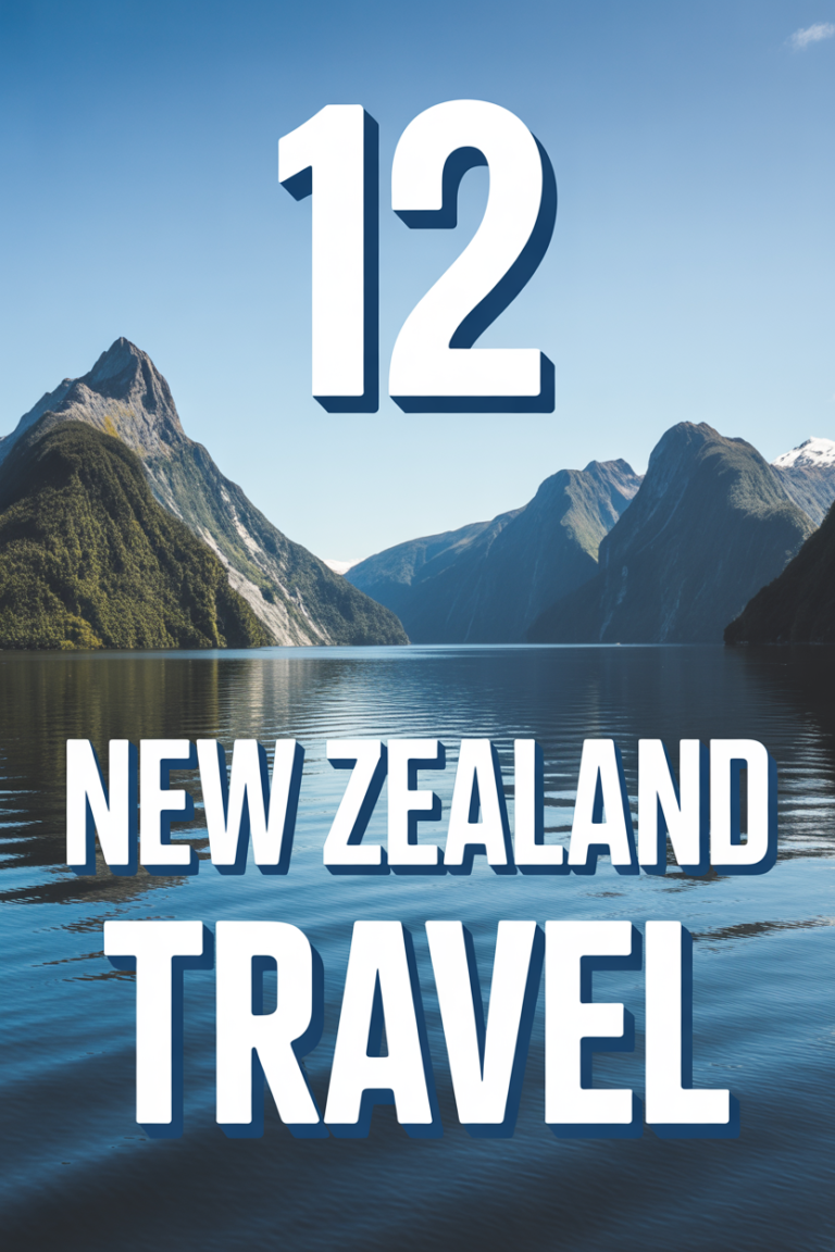 🇳🇿 12 New Zealand Travel