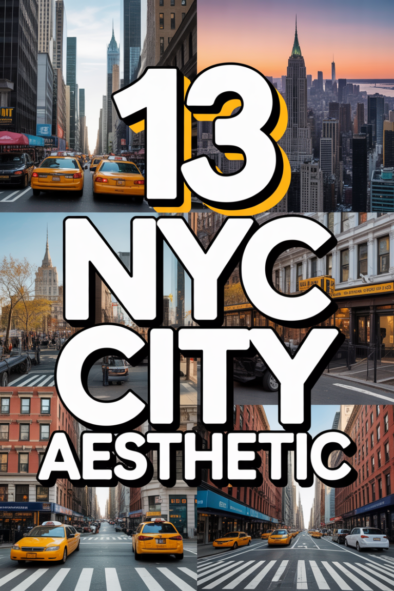 🏙️ 13 NYC City Aesthetic