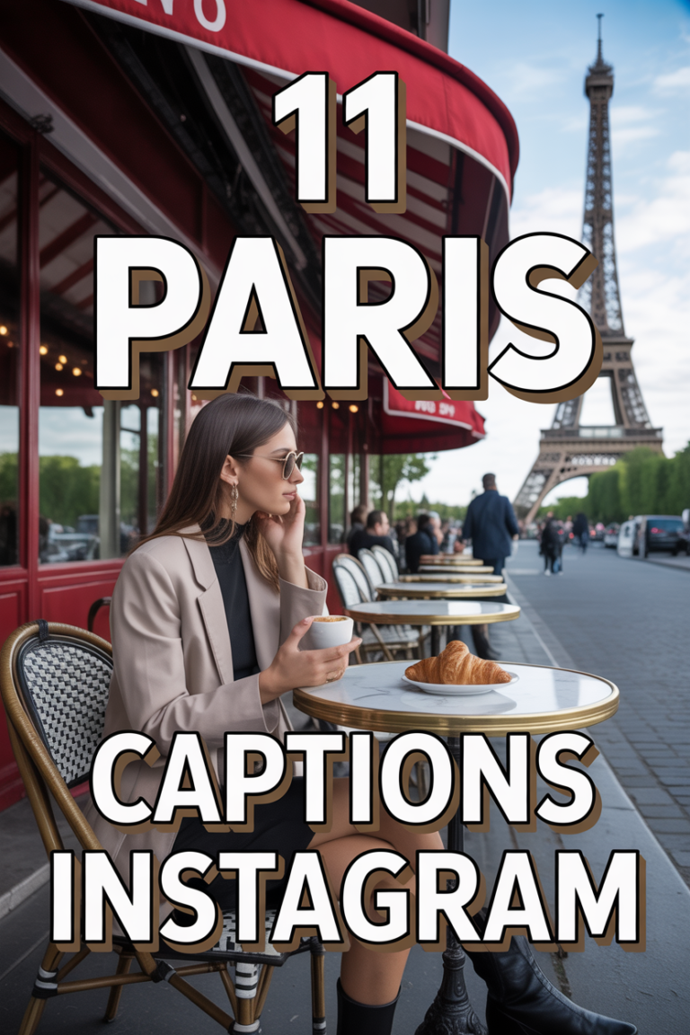 🥐 11 Paris Captions Instagram