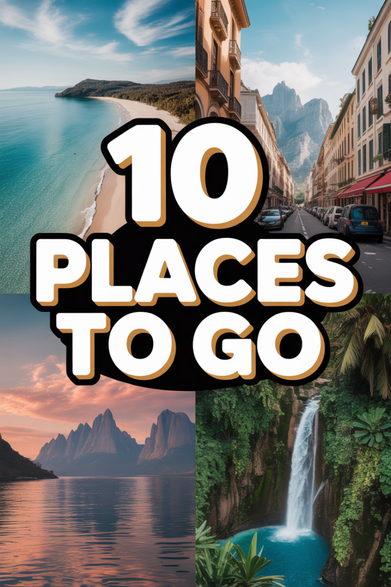 ✈️ 10 Places To Go