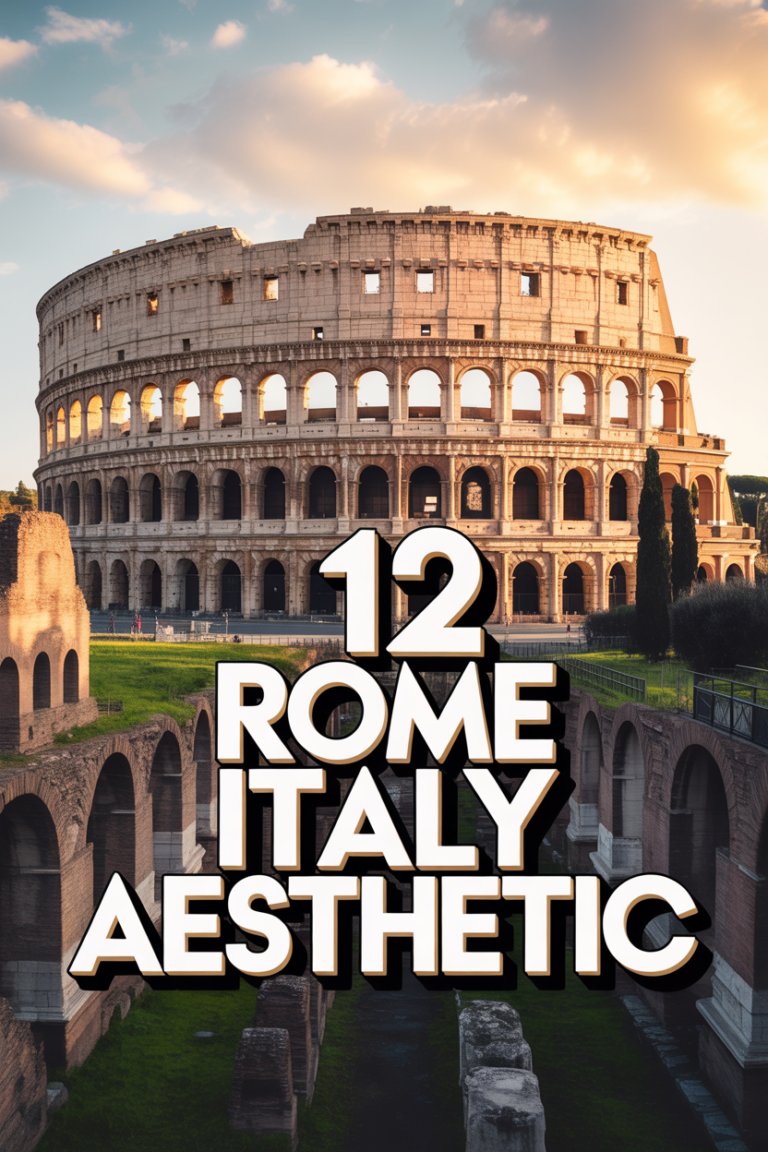 🏛️ 12 Rome Italy Aesthetic