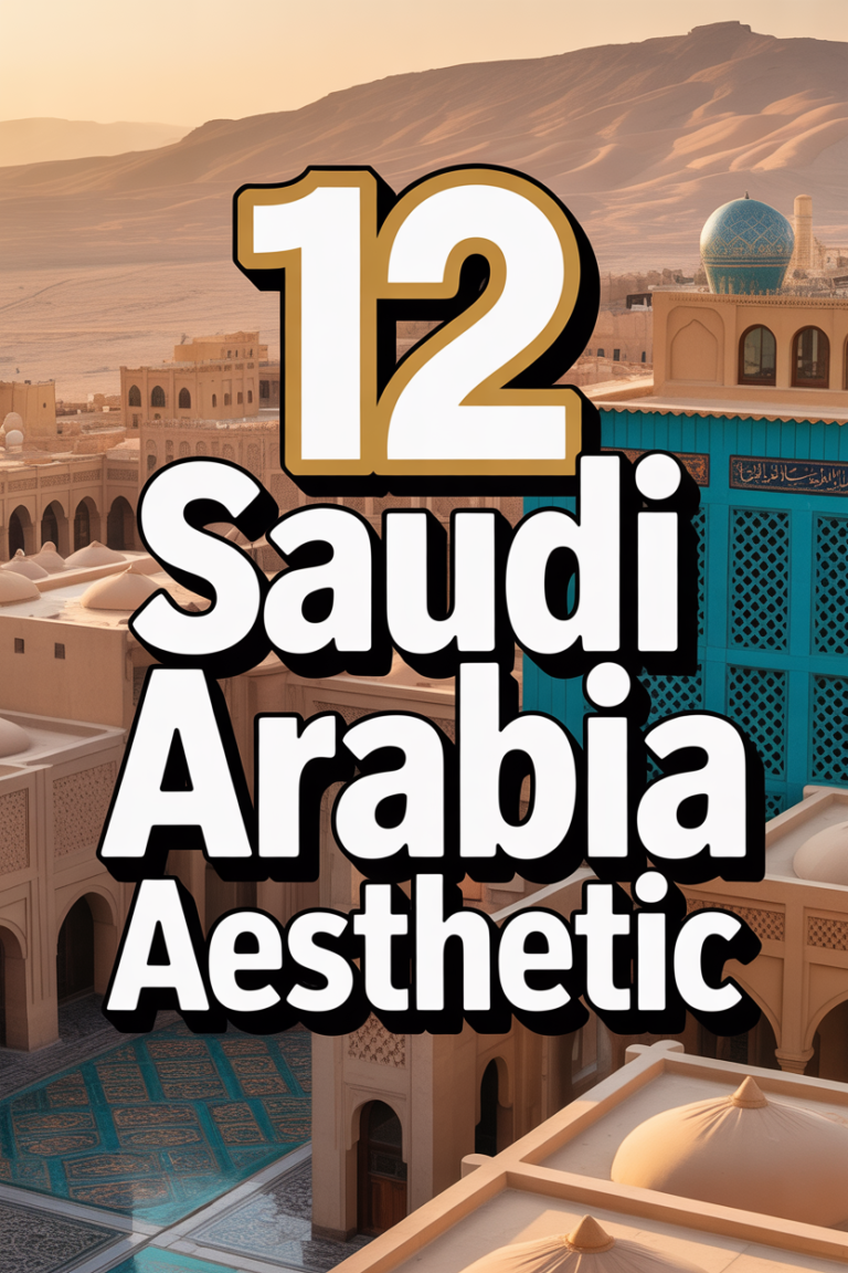 🕌 12 Saudi Arabia Aesthetic