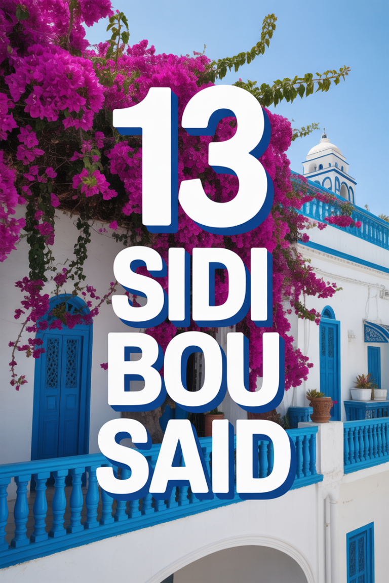 🏠 13 Sidi Bou Said