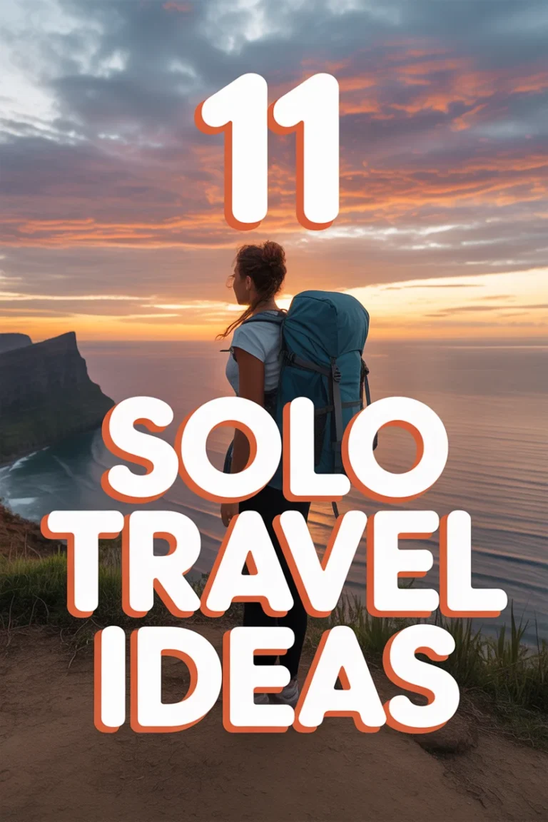 ✈️ 11 Solo Travel Ideas