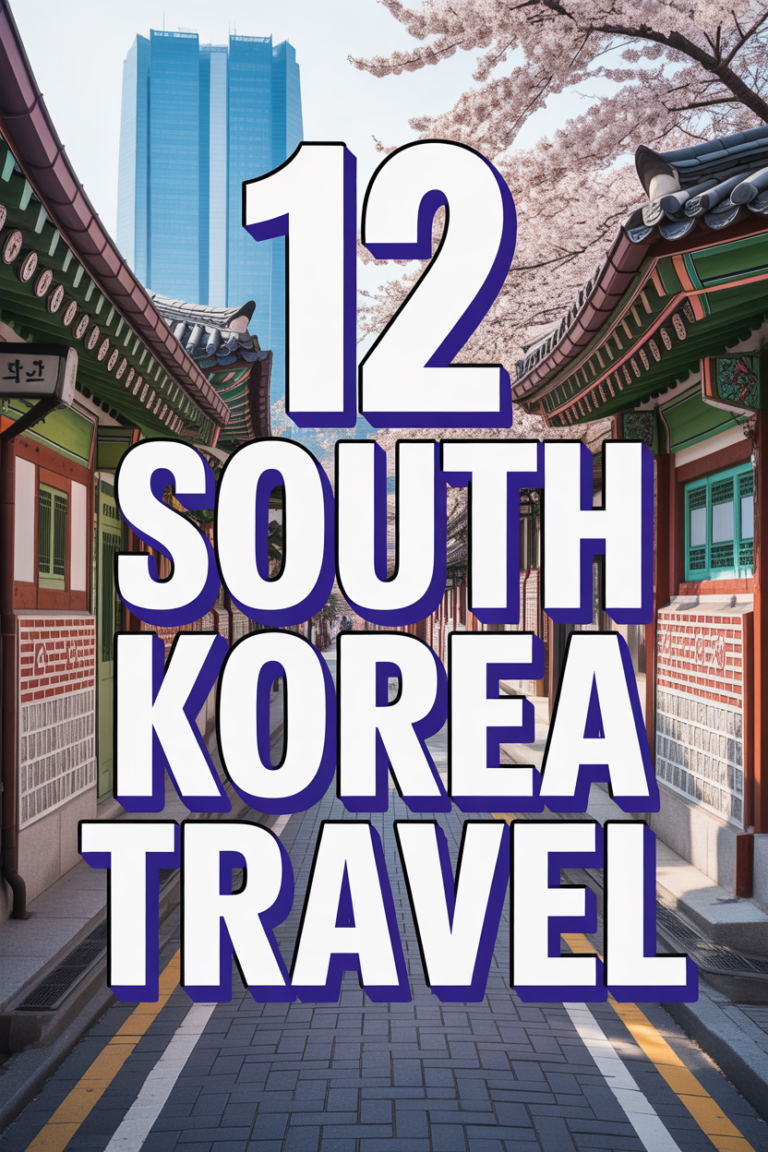 ✈️ 12 South Korea Travel