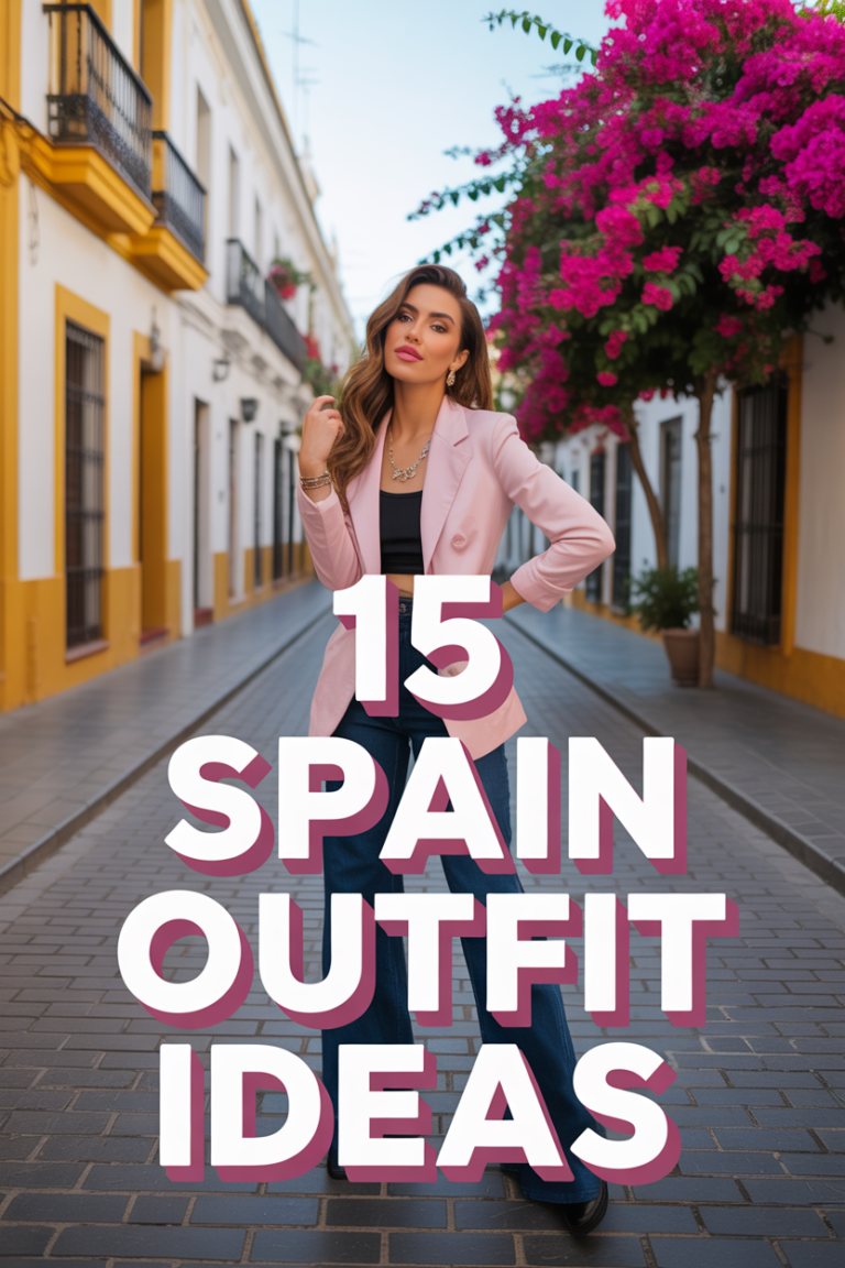 💃 15 Spain Outfit Ideas