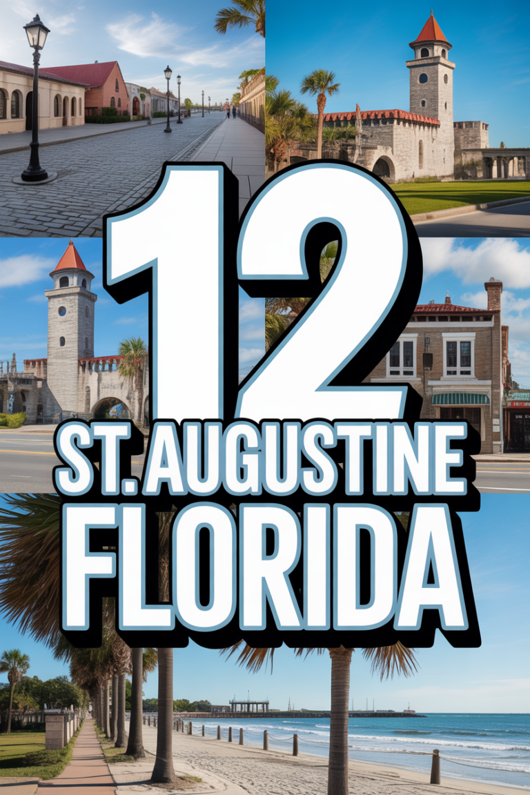 🏖️ 12 St Augustine Florida