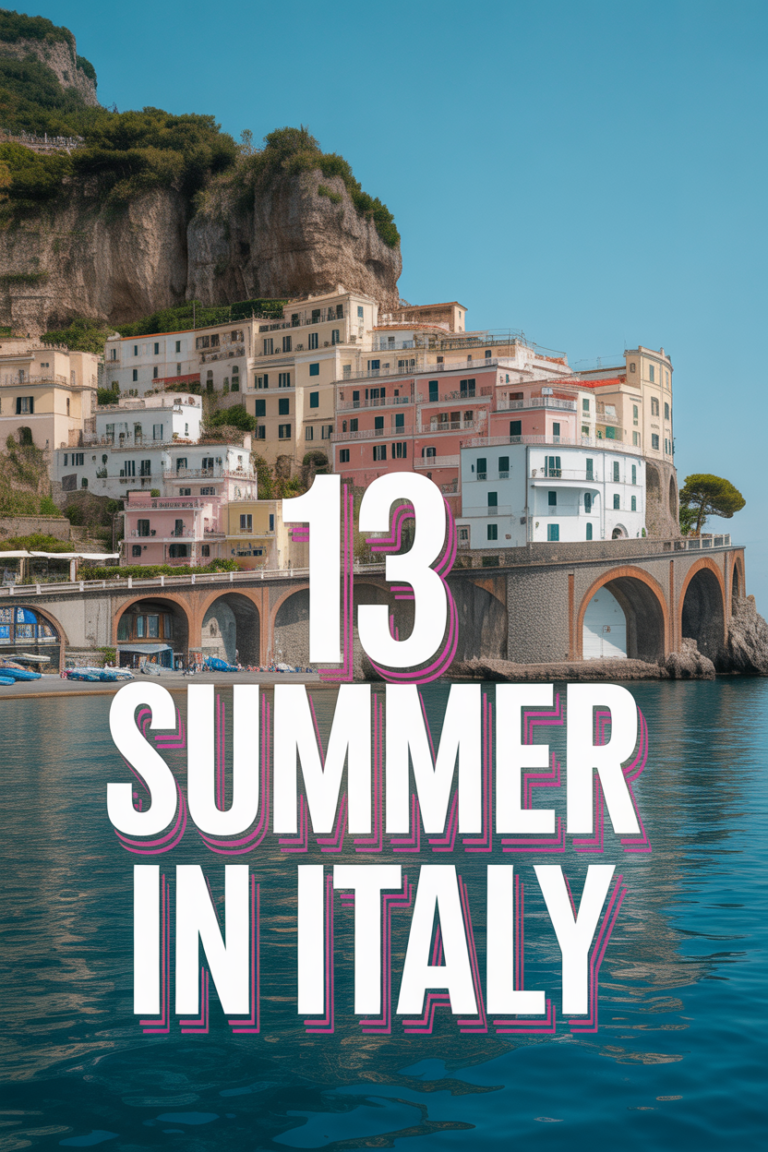 ☀️ 13 Summer In Italy