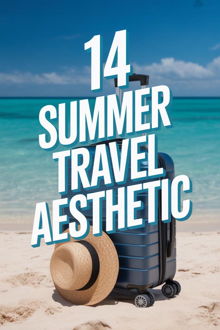 ☀️ 14 Summer Travel Aesthetic