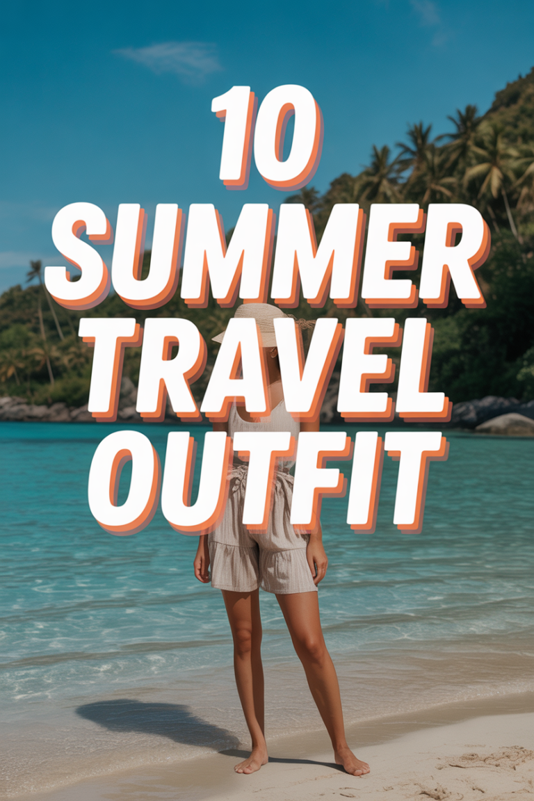 ✈️ 10 Summer Travel Outfit