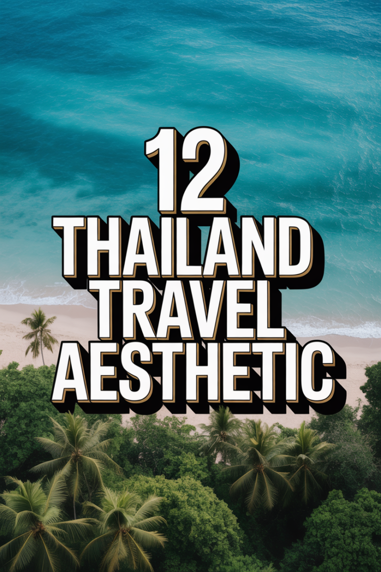 🌴 12 Thailand Travel Aesthetic