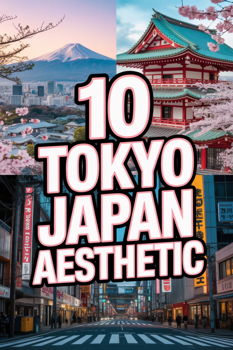 🌸 10 Tokyo Japan Aesthetic