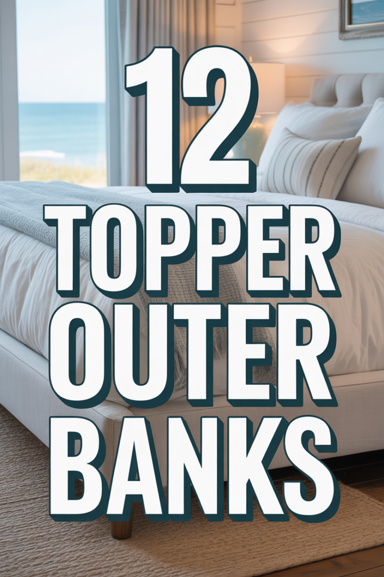 🛏️ 12 Topper Outer Banks