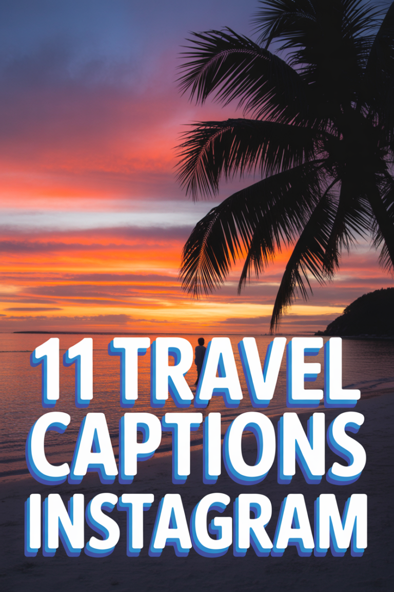 ✈️ 11 Travel Captions Instagram