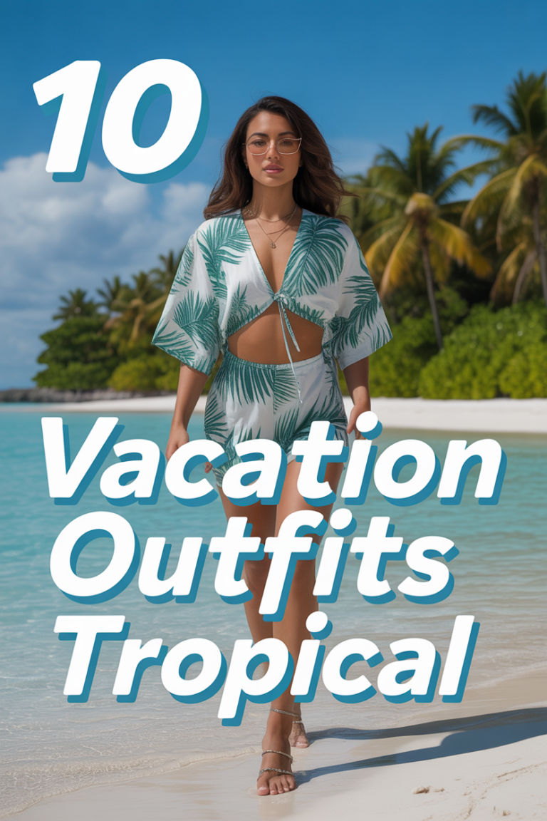 🌴 10 Vacation Outfits Tropical