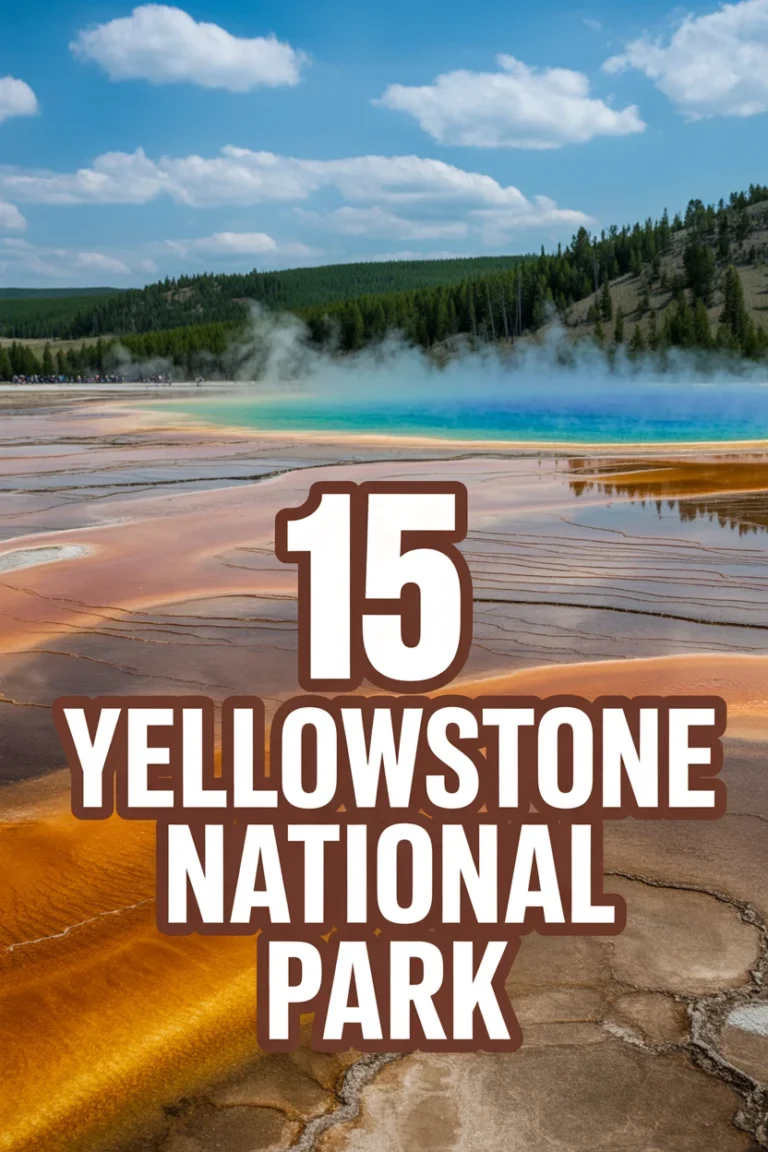 🏞️ 15 Yellowstone National Park