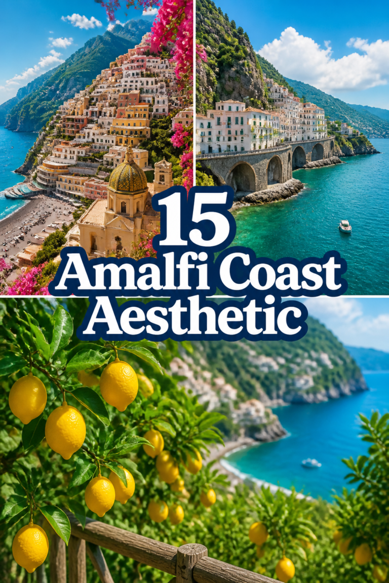 🍋 15 Amalfi Coast Aesthetic