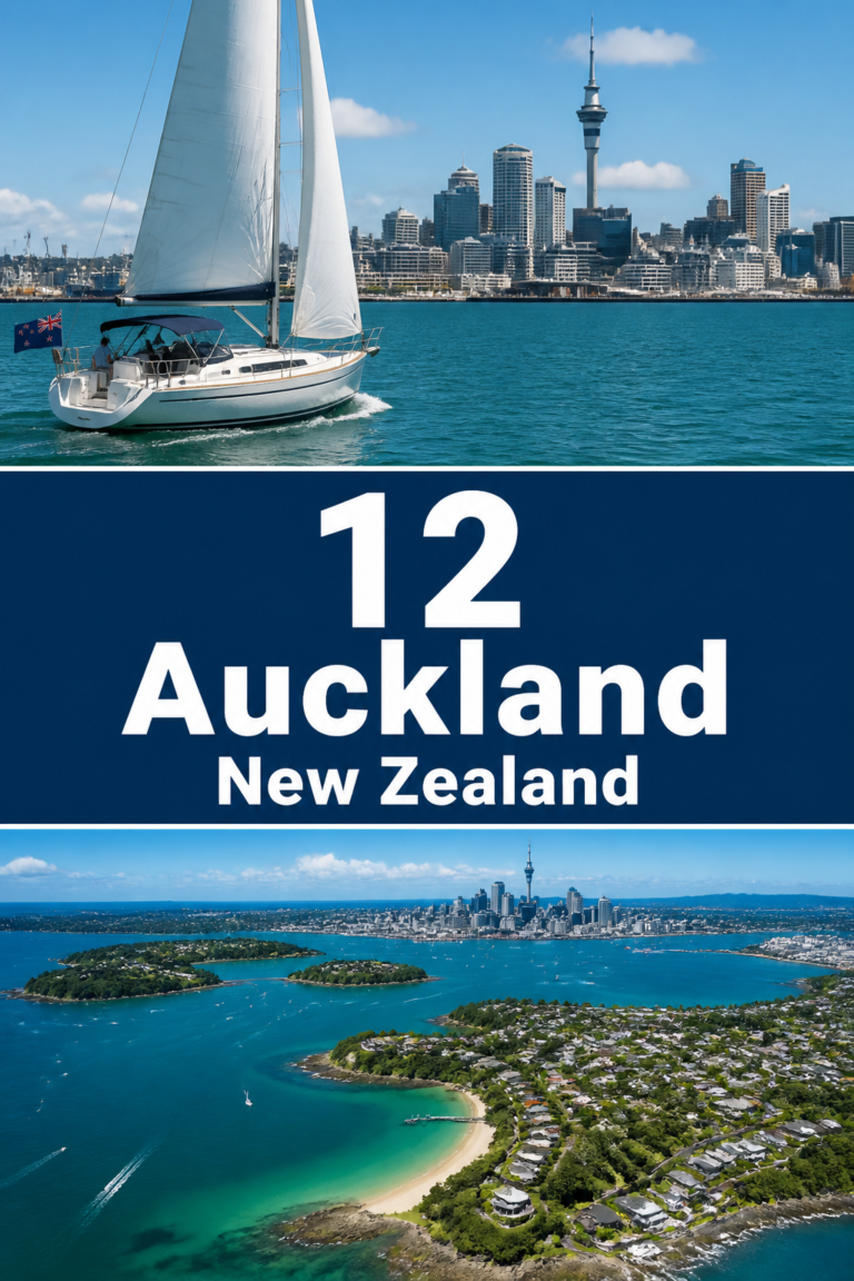 ⛵️ 12 Auckland New Zealand