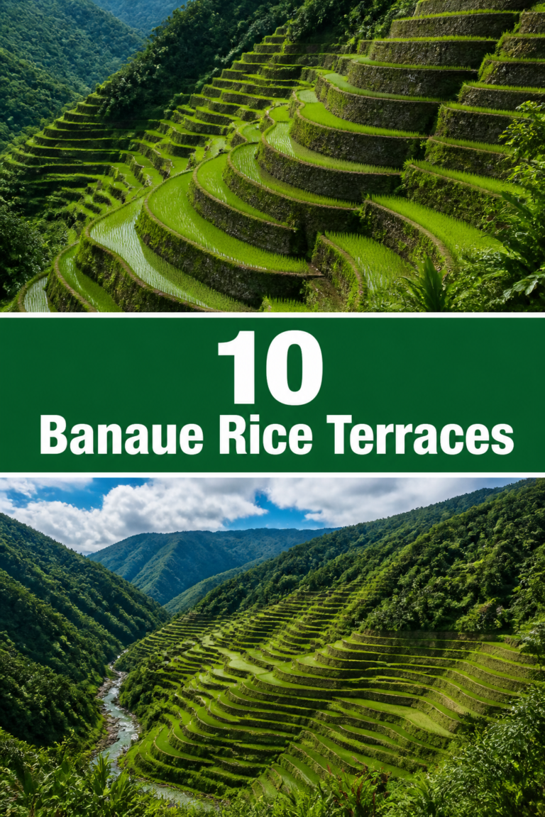 🌾 10 Banaue Rice Terraces