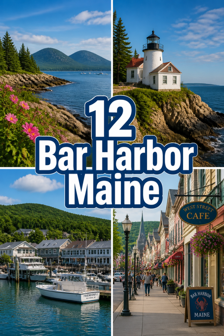 🌅 12 Bar Harbor Maine