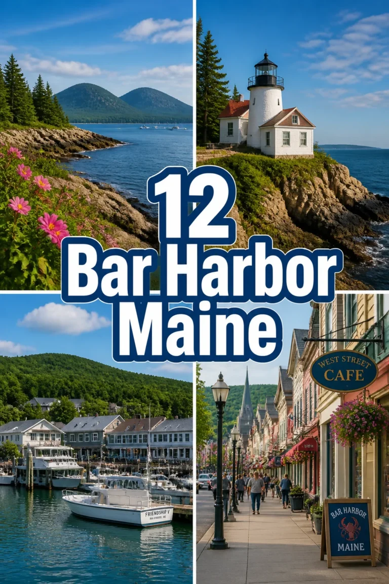🌅 12 Bar Harbor Maine
