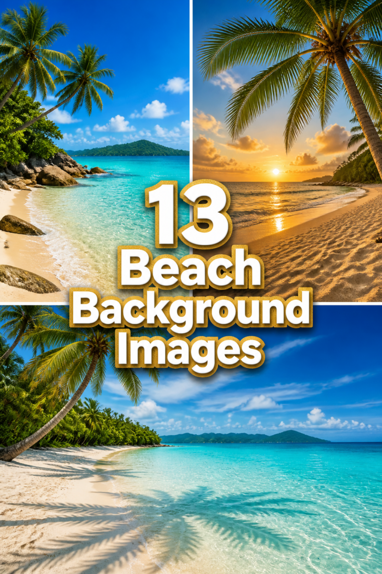 🏖️ 13 Beach Background Images