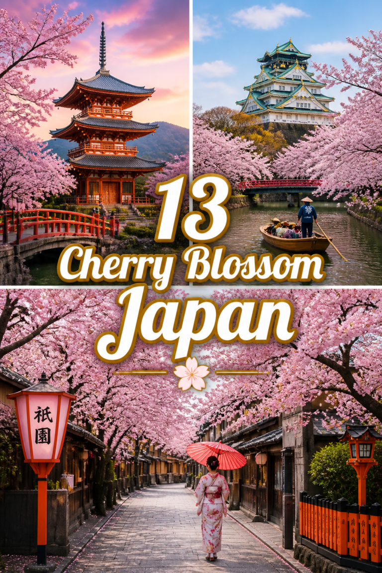 🌸 13 Cherry Blossom Japan