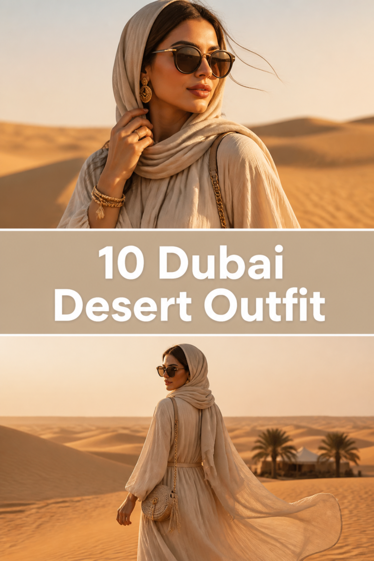 🐪 10 Dubai Desert Outfit