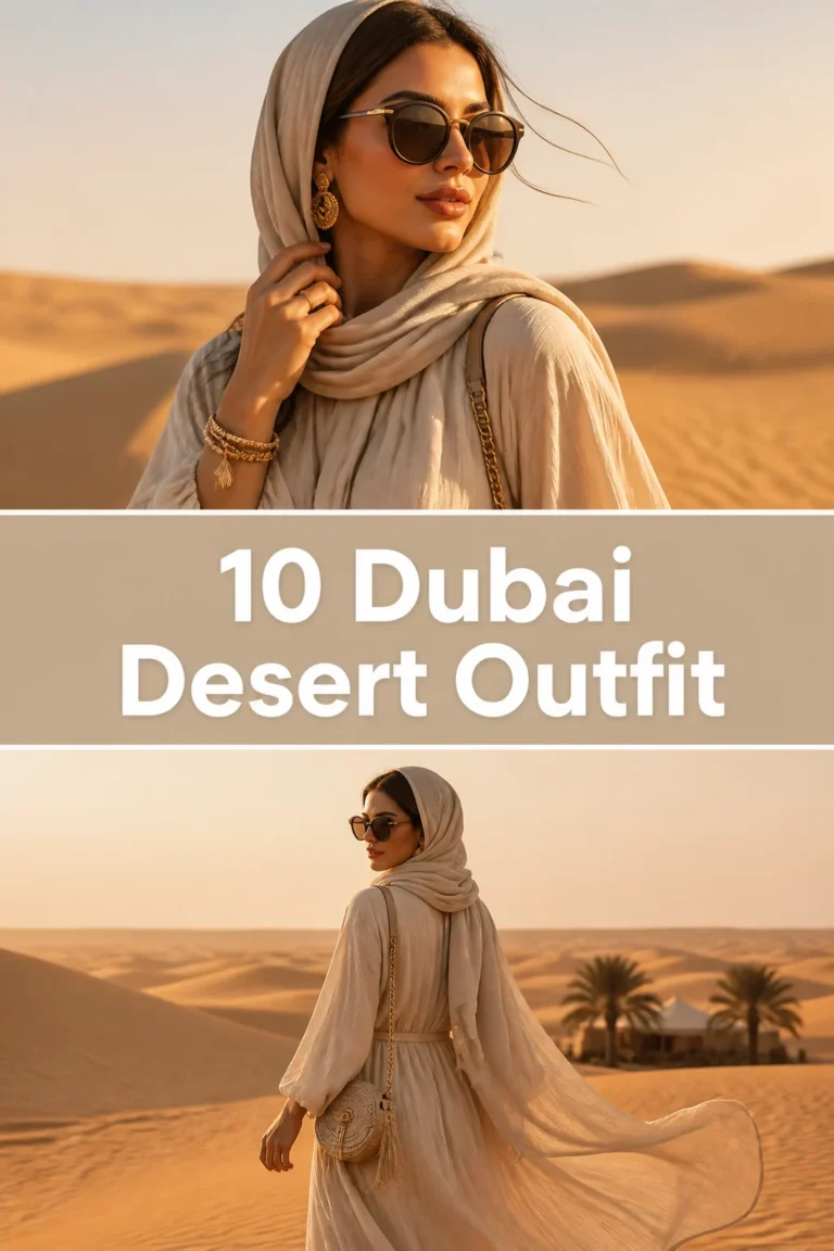 🐪 10 Dubai Desert Outfit
