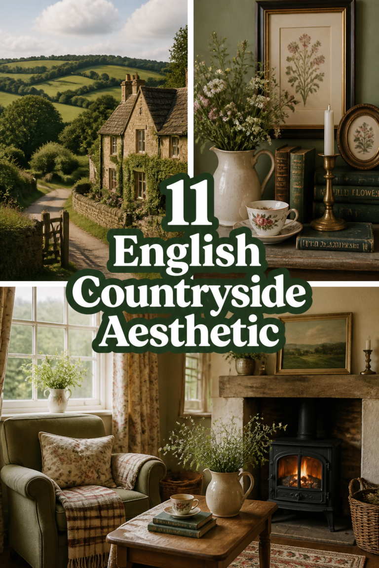 🌳 11 English Countryside Aesthetic