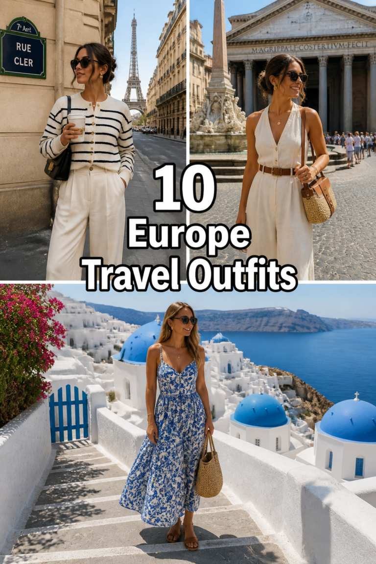 ✈️ 10 Europe Travel Outfits