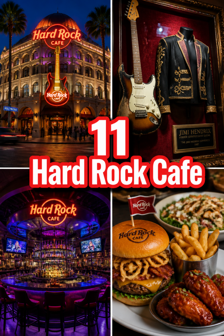 🎸 11 Hard Rock Cafe