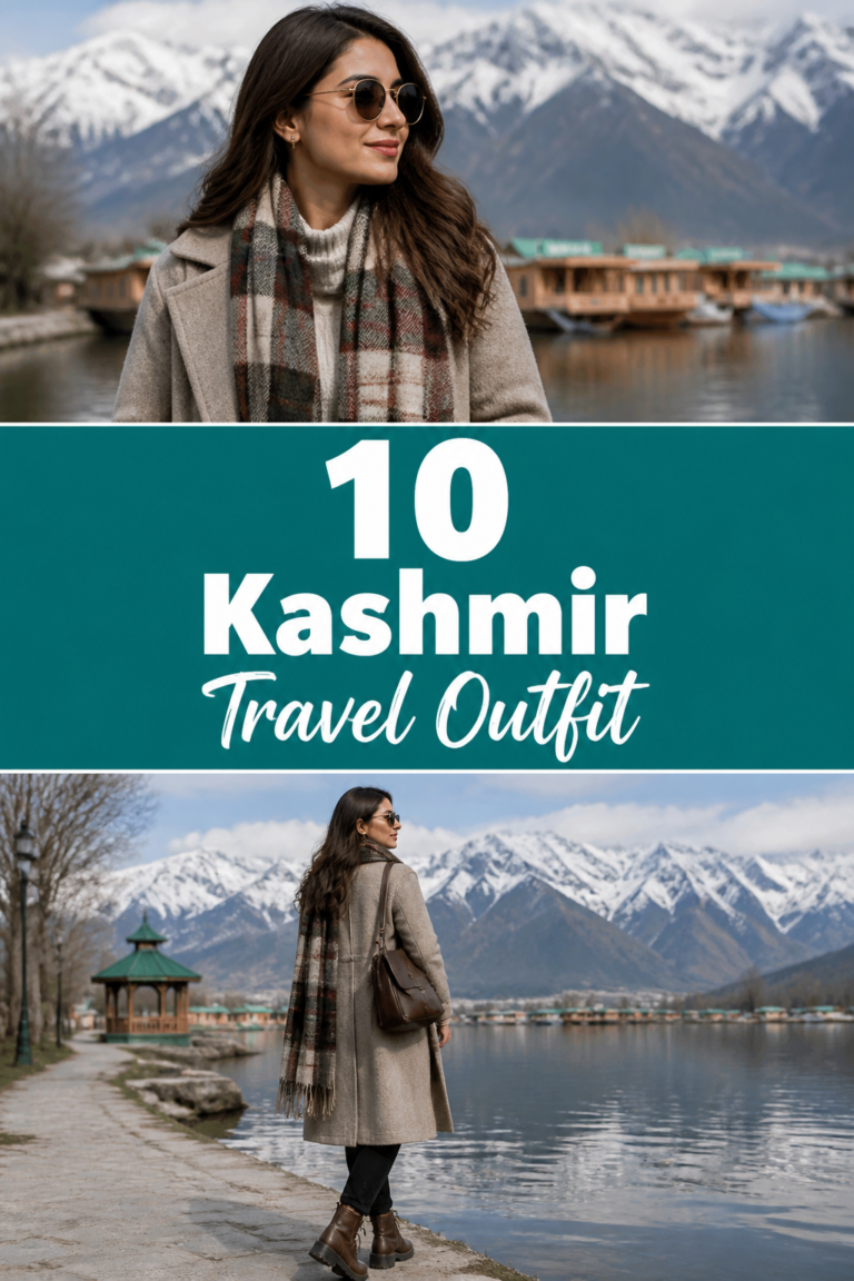 🏔️ 10 Kashmir Travel Outfit
