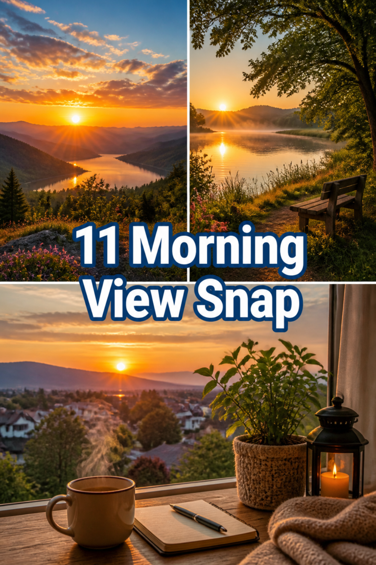 📸 11 Morning View Snap
